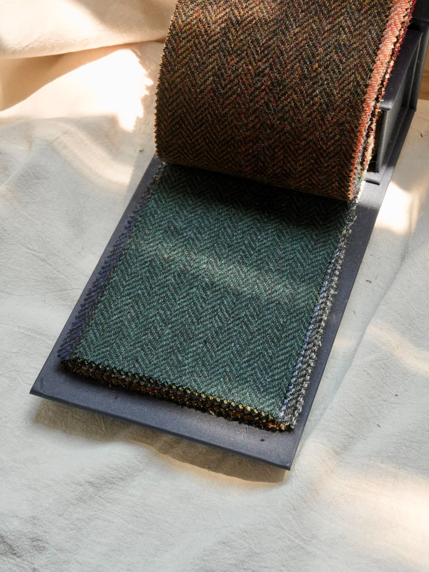 Russet & Pine Herringbone
