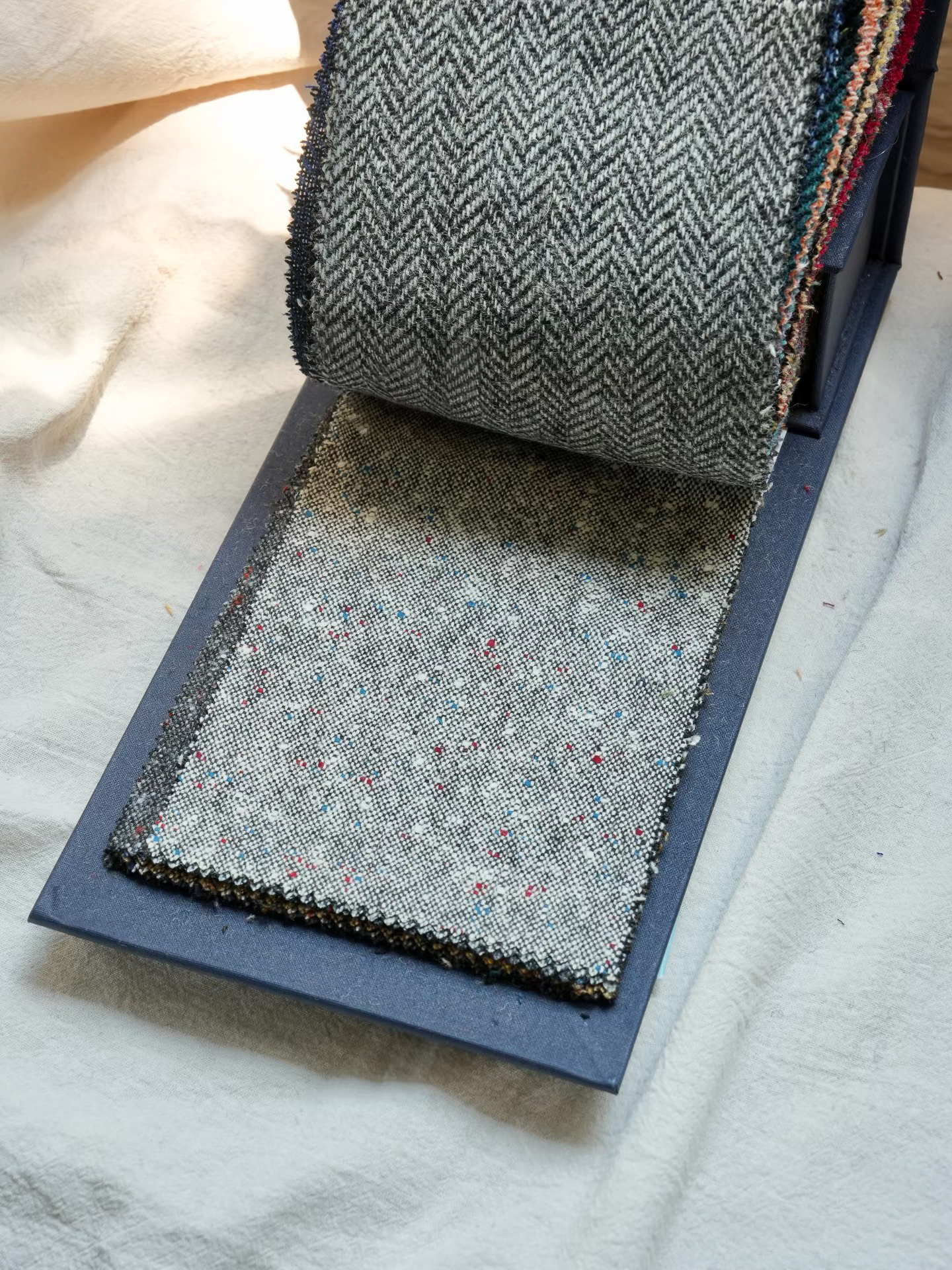 Granite Herringbone & Frost Fleck