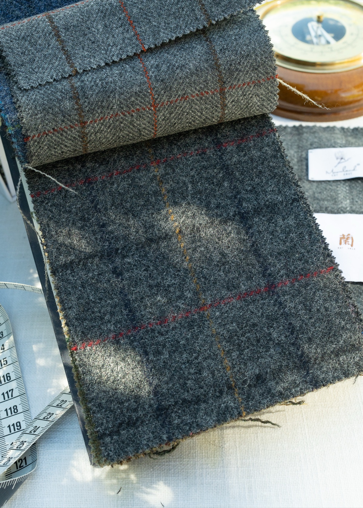 Charcoal Windowpane