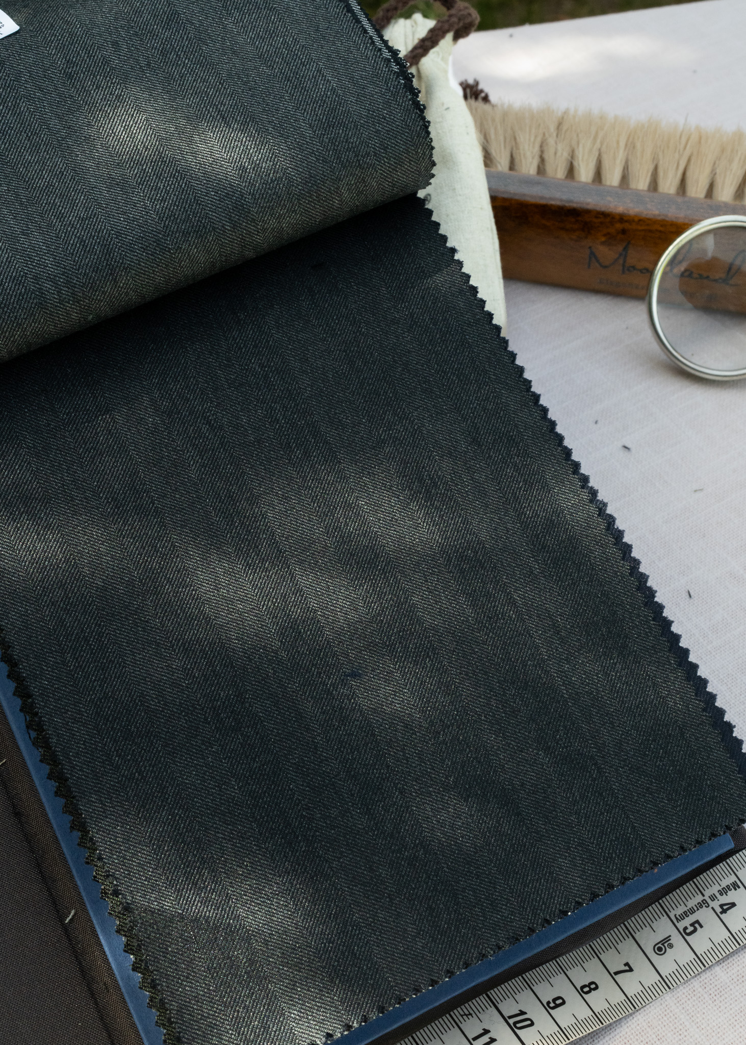 Graphite Broad Herringbone