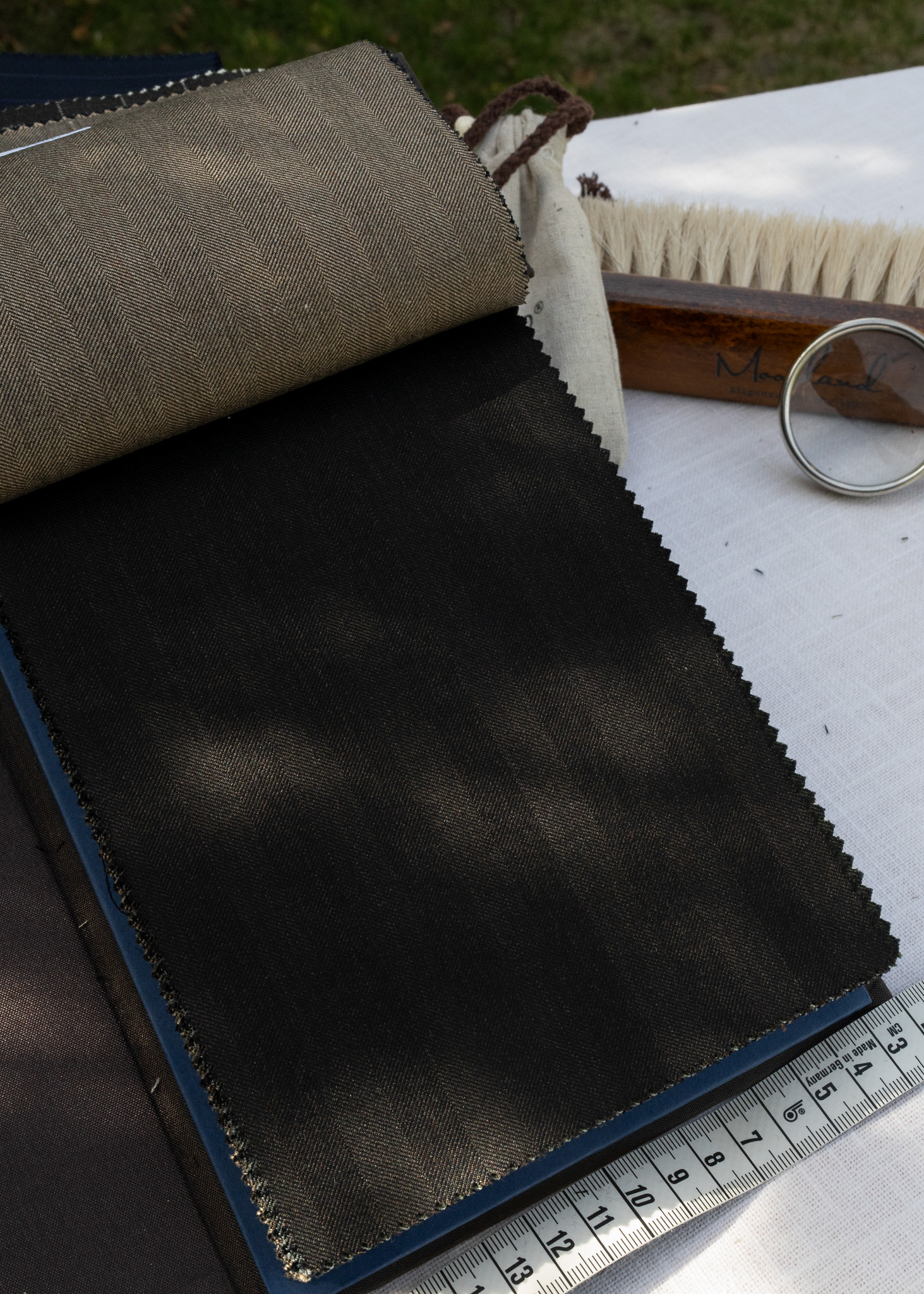 Bitter Chocolate Herringbone 86109