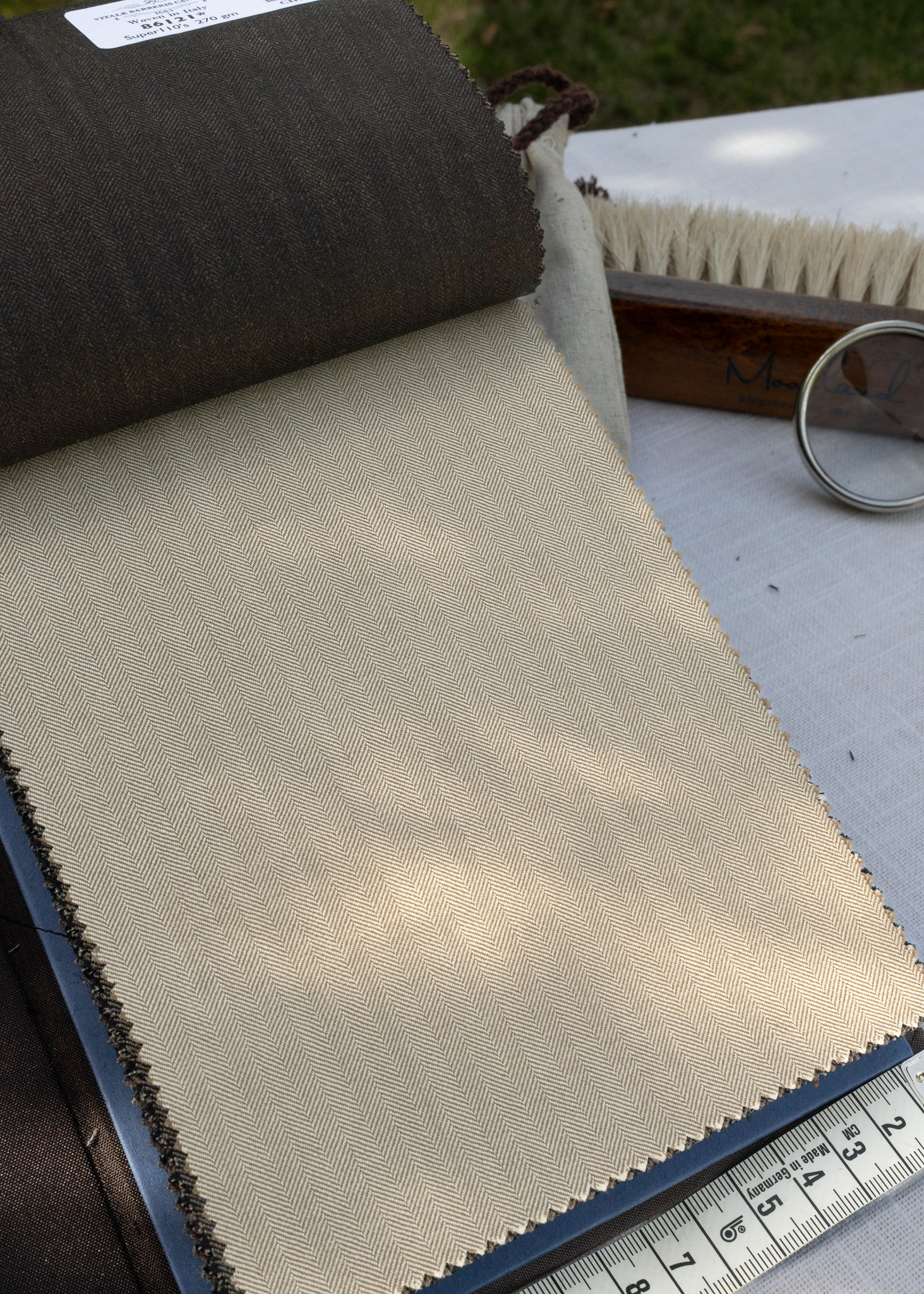 Oatmeal Herringbone 86122