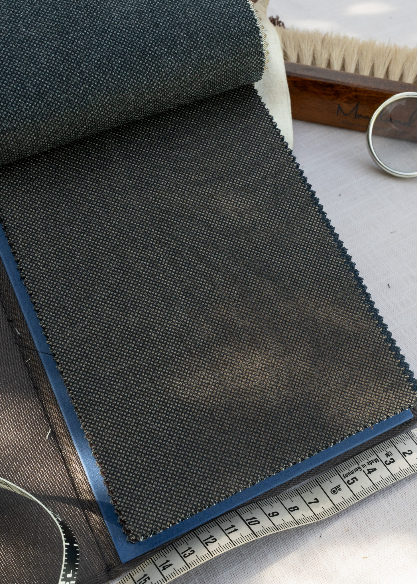 Taupe Grey Birdseye 86127