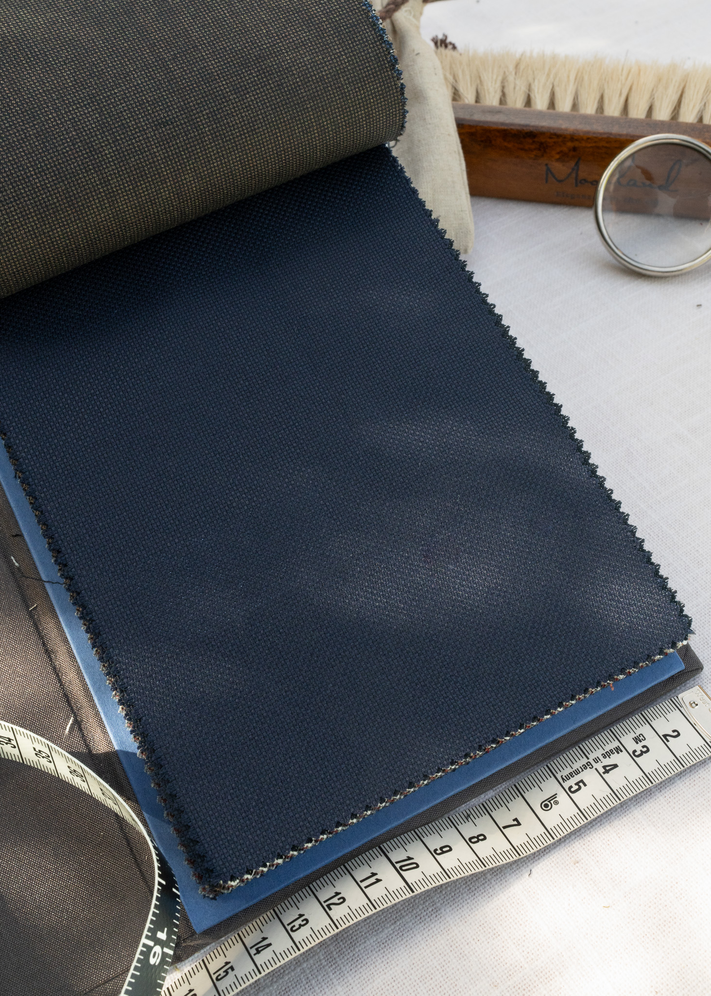 Mid Navy Hopsack 86136