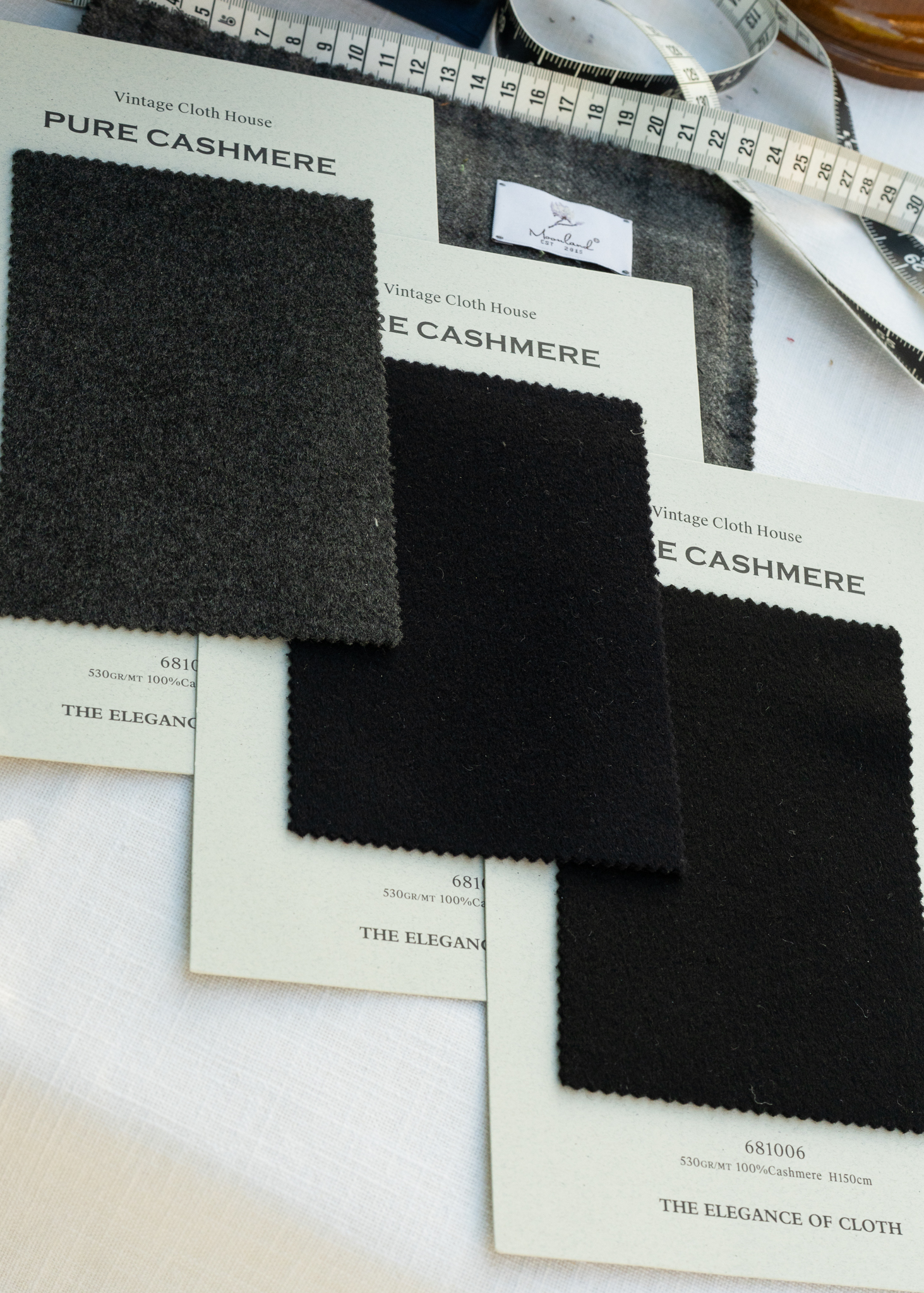 Charcoal, Navy & Black