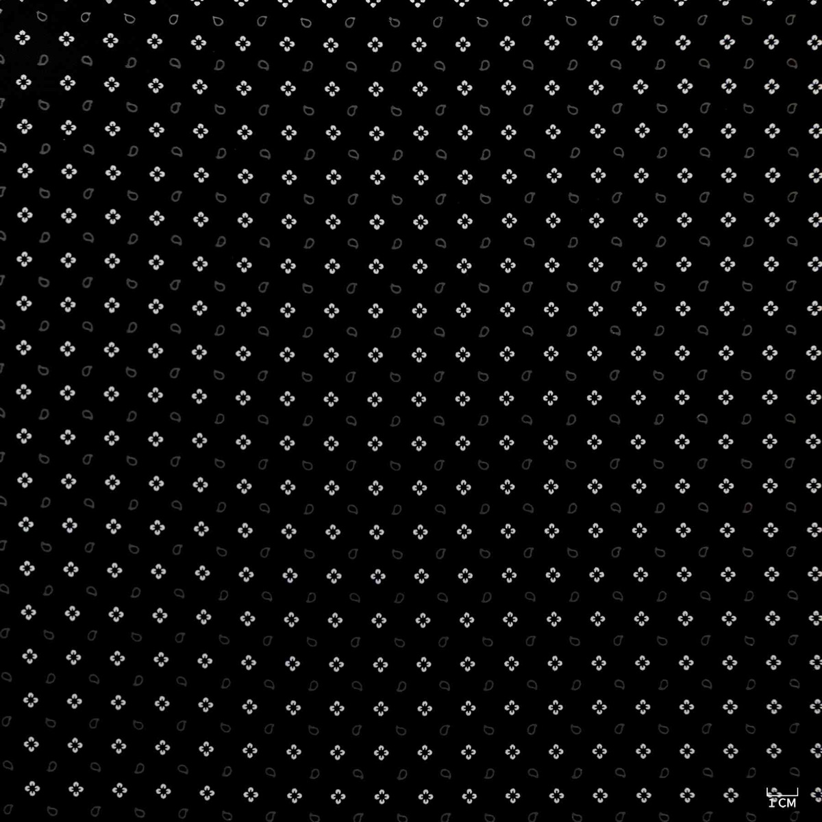 Black Quatrefoil