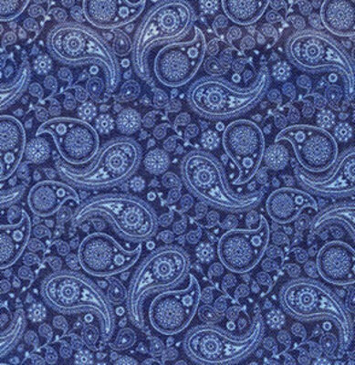 Blue Paisley