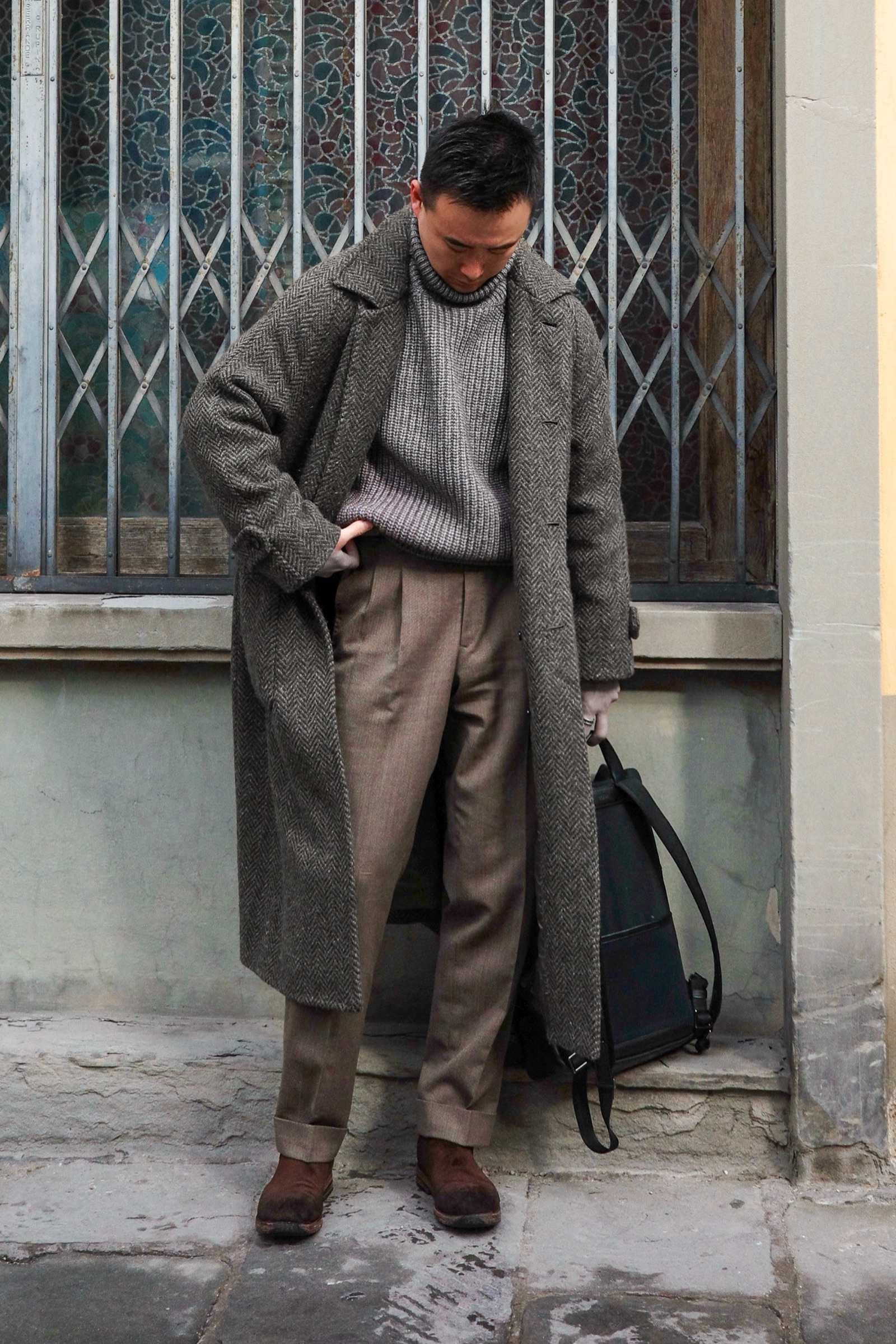 Balmacaan Coat — Florence