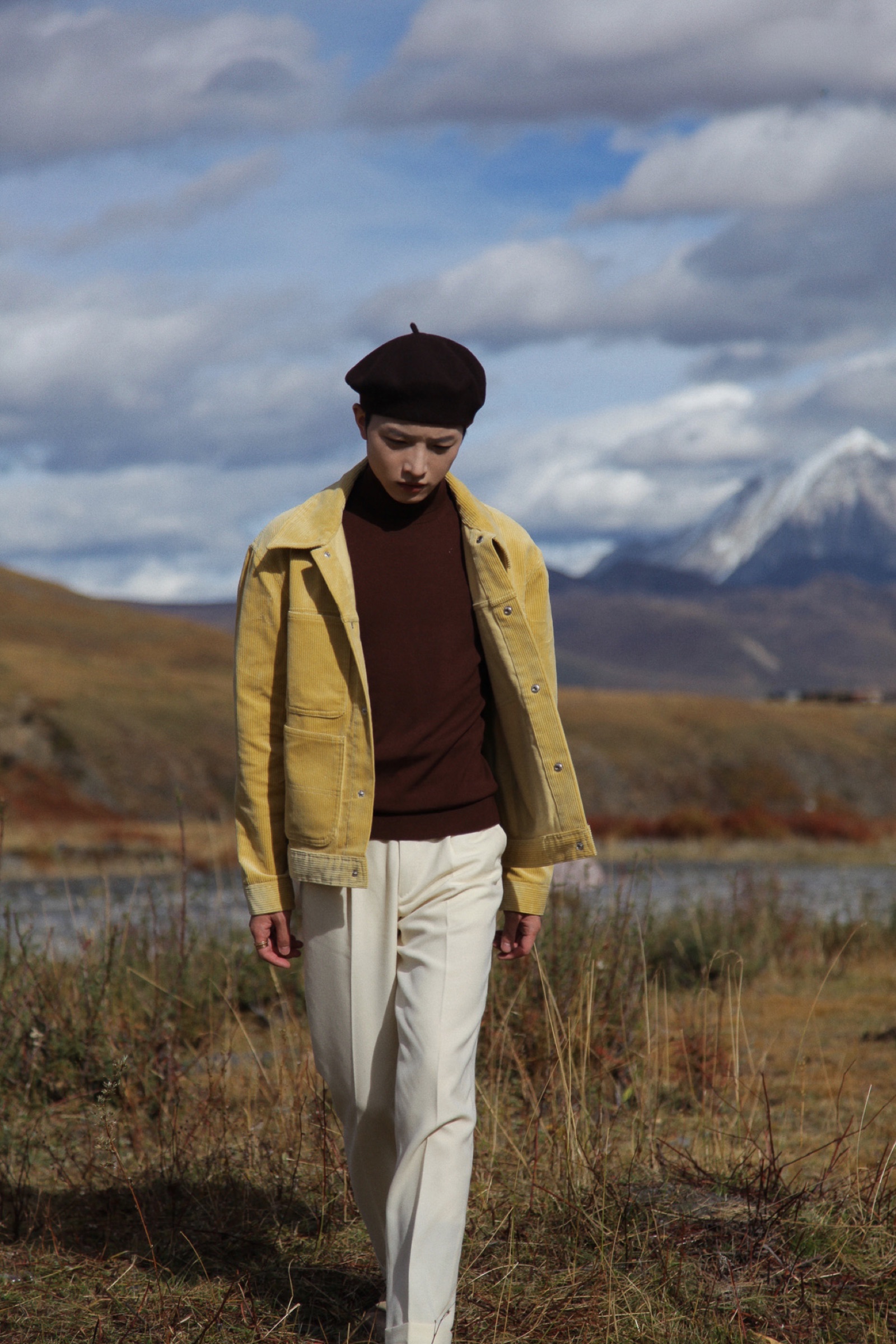 Corduroy Workwear Jacket — Front