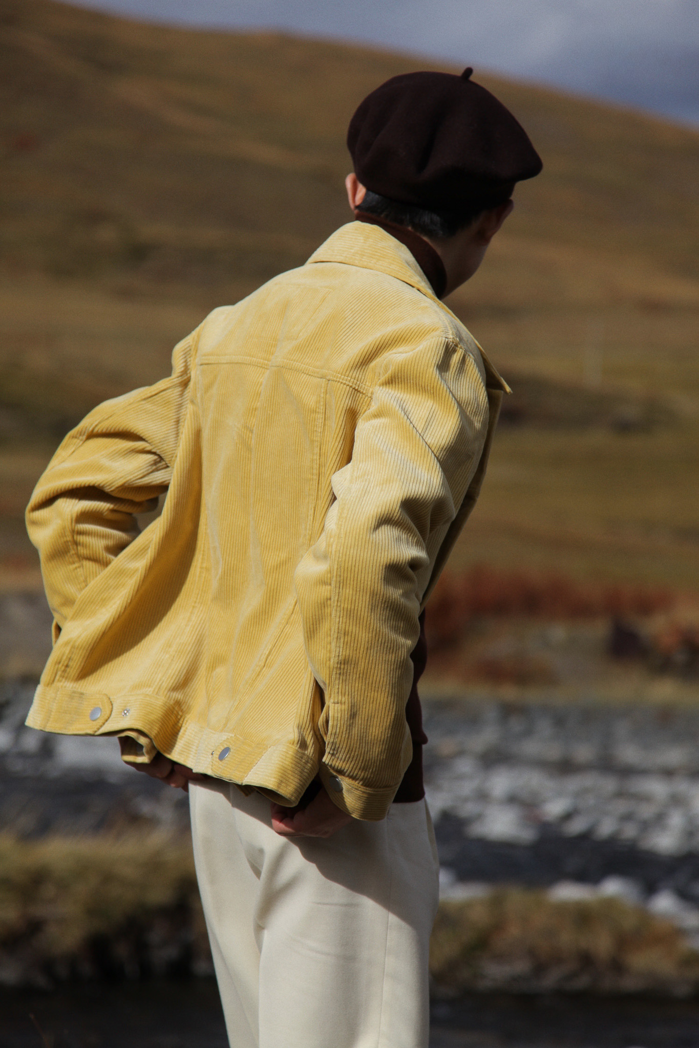 Corduroy Workwear Jacket — Back