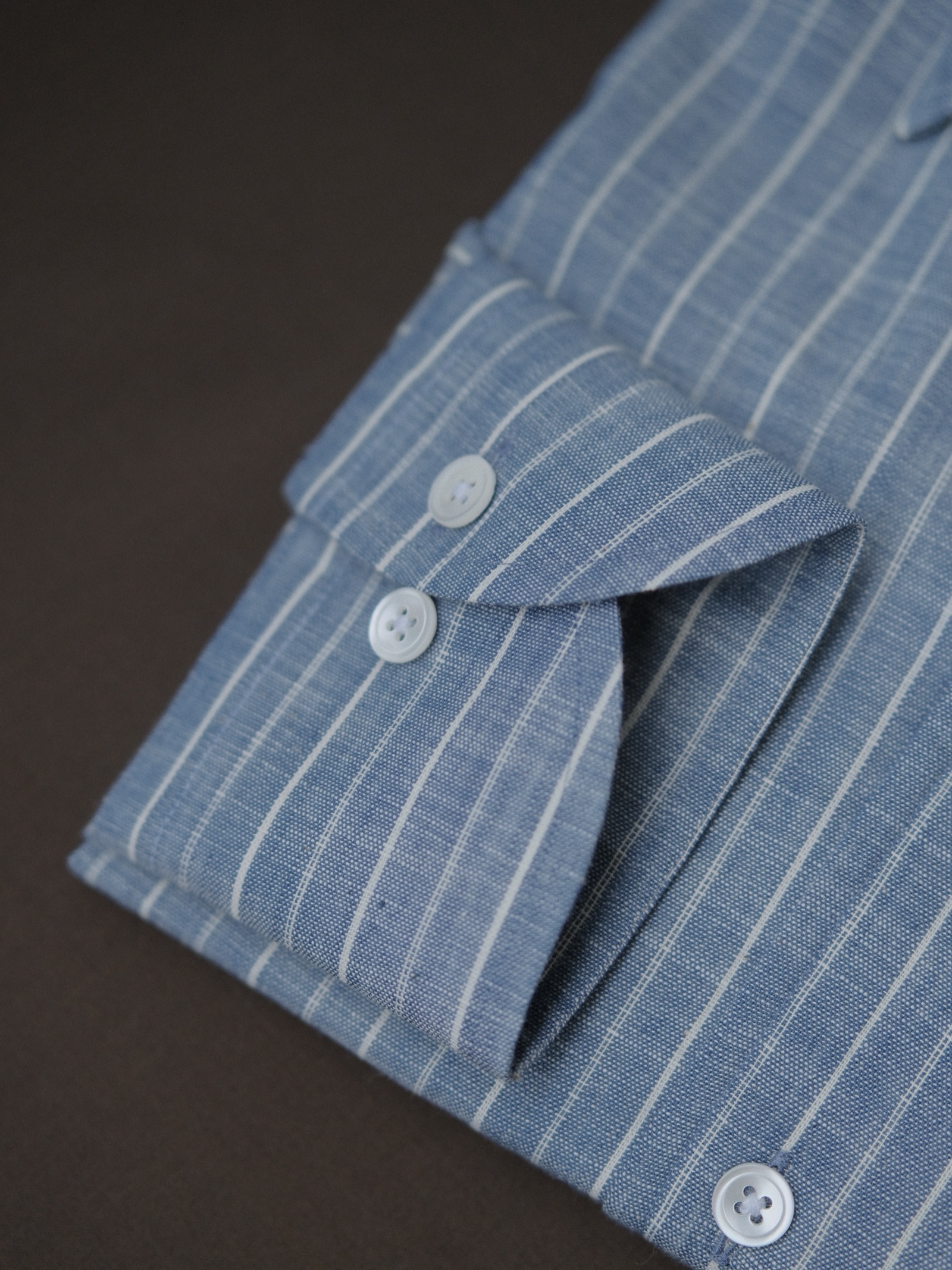 Denim Shirt — Cuff Detail