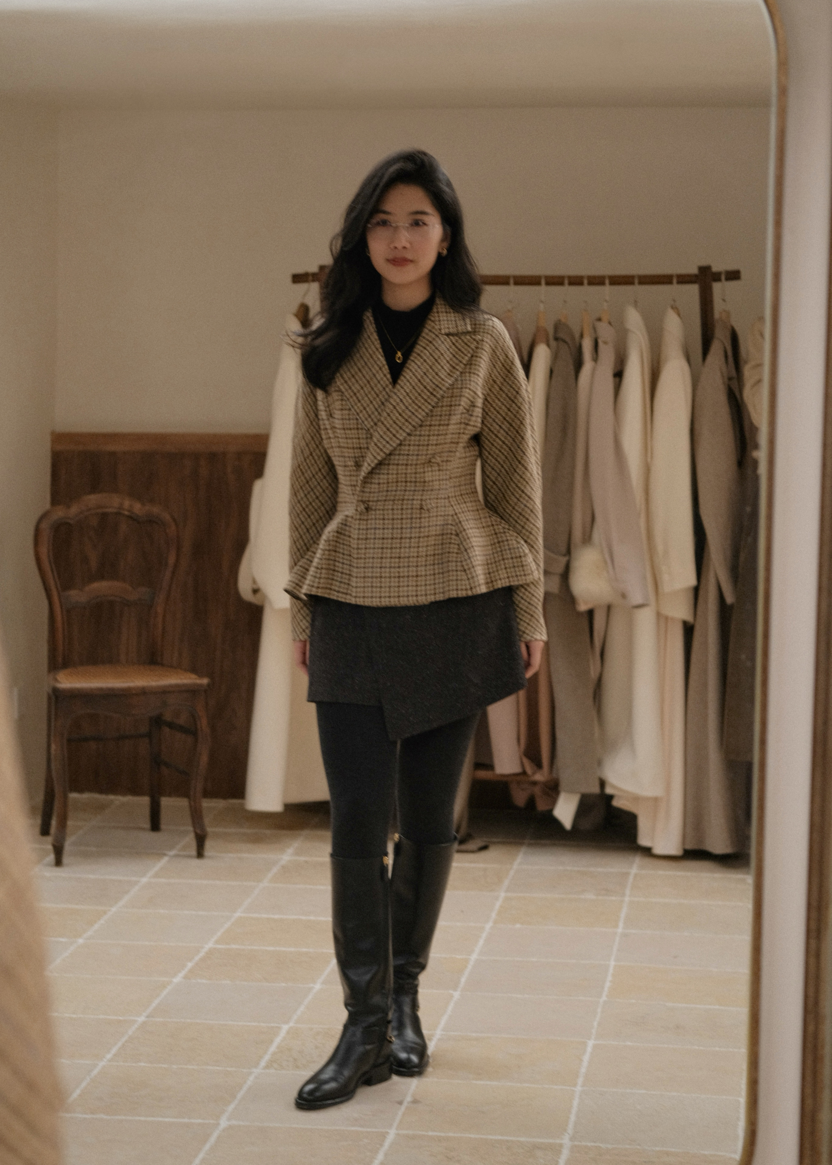 Églantier Short Jacket — Front