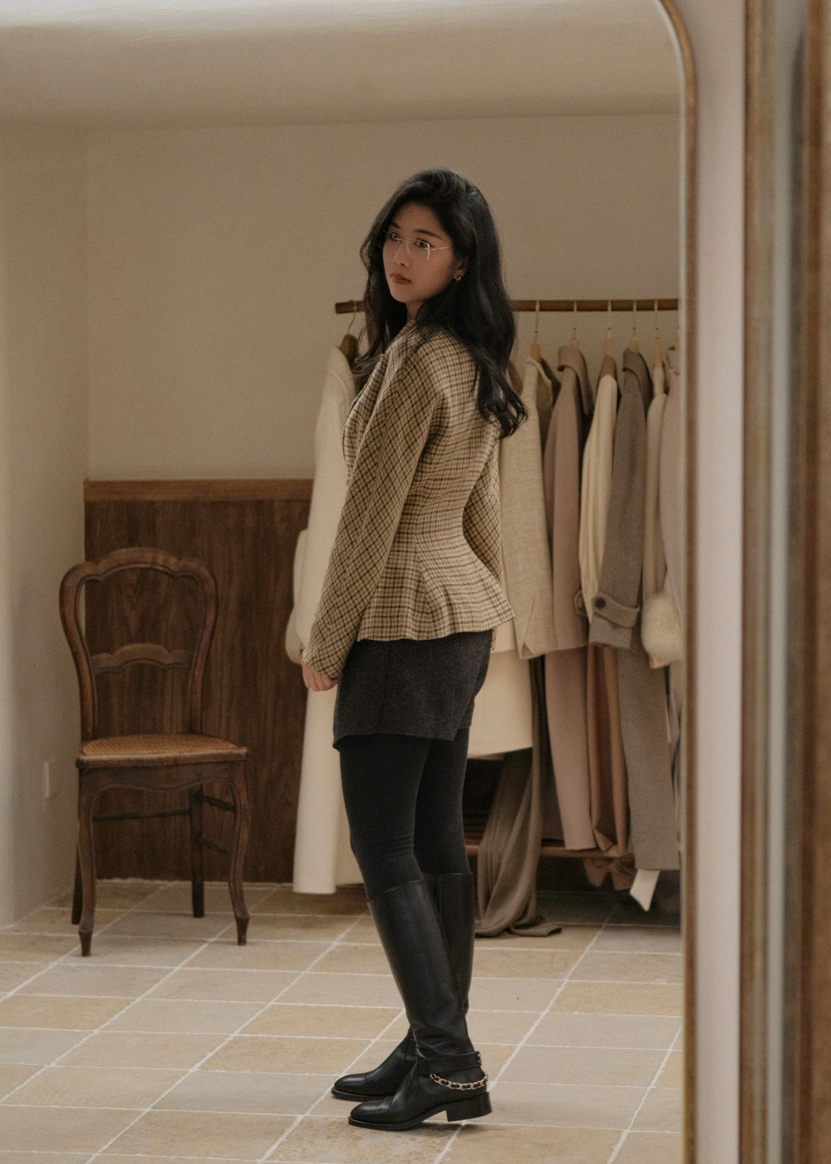 Églantier Short Jacket — Side