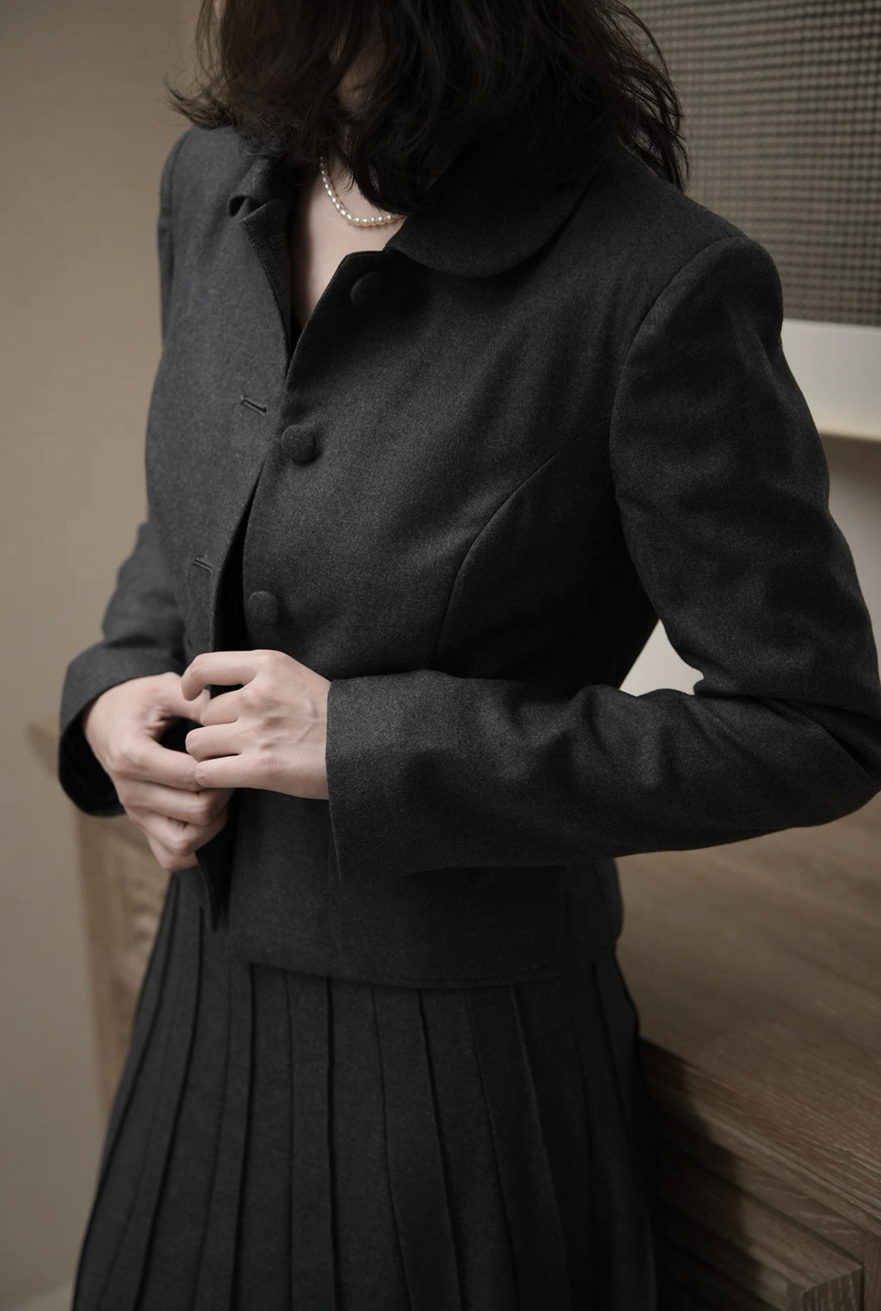 Eton Flannel Ensemble — Side Front