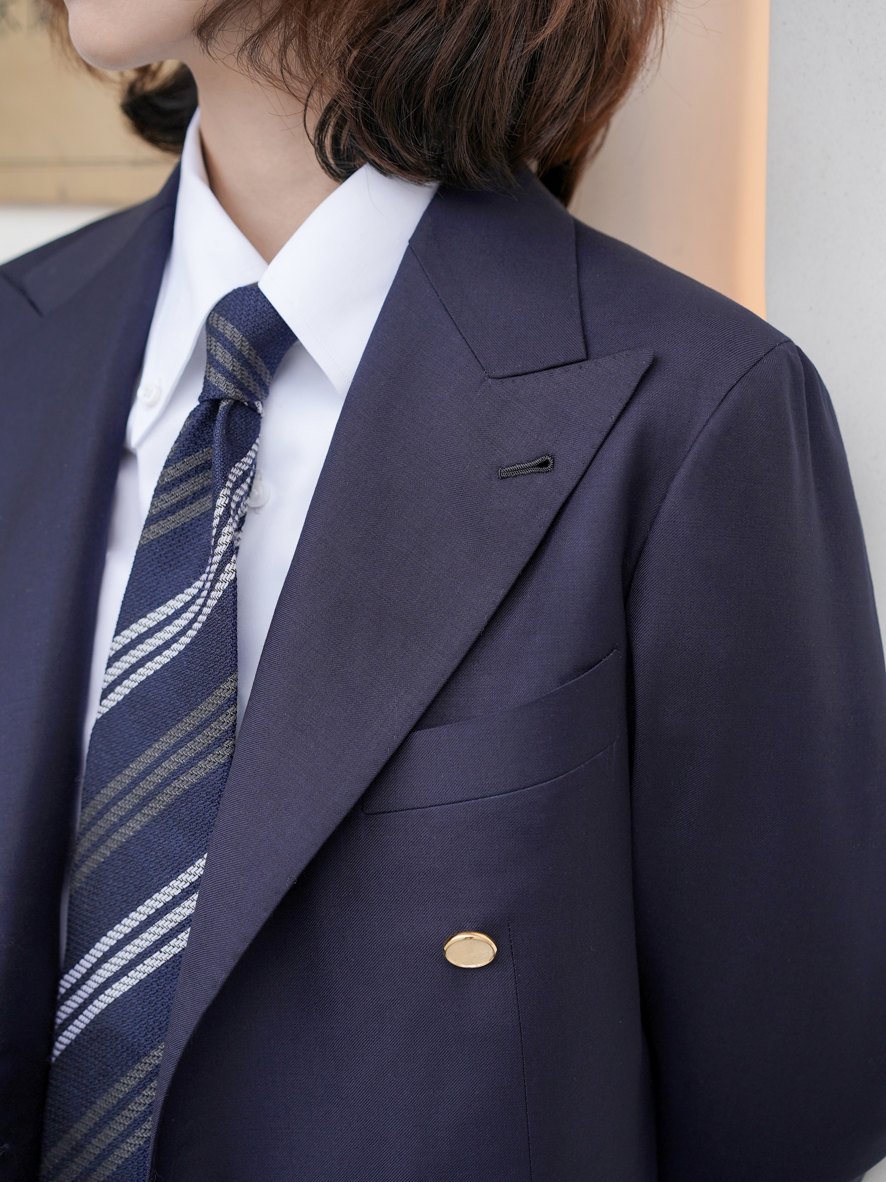 Ivy Blazer — Lapel Detail