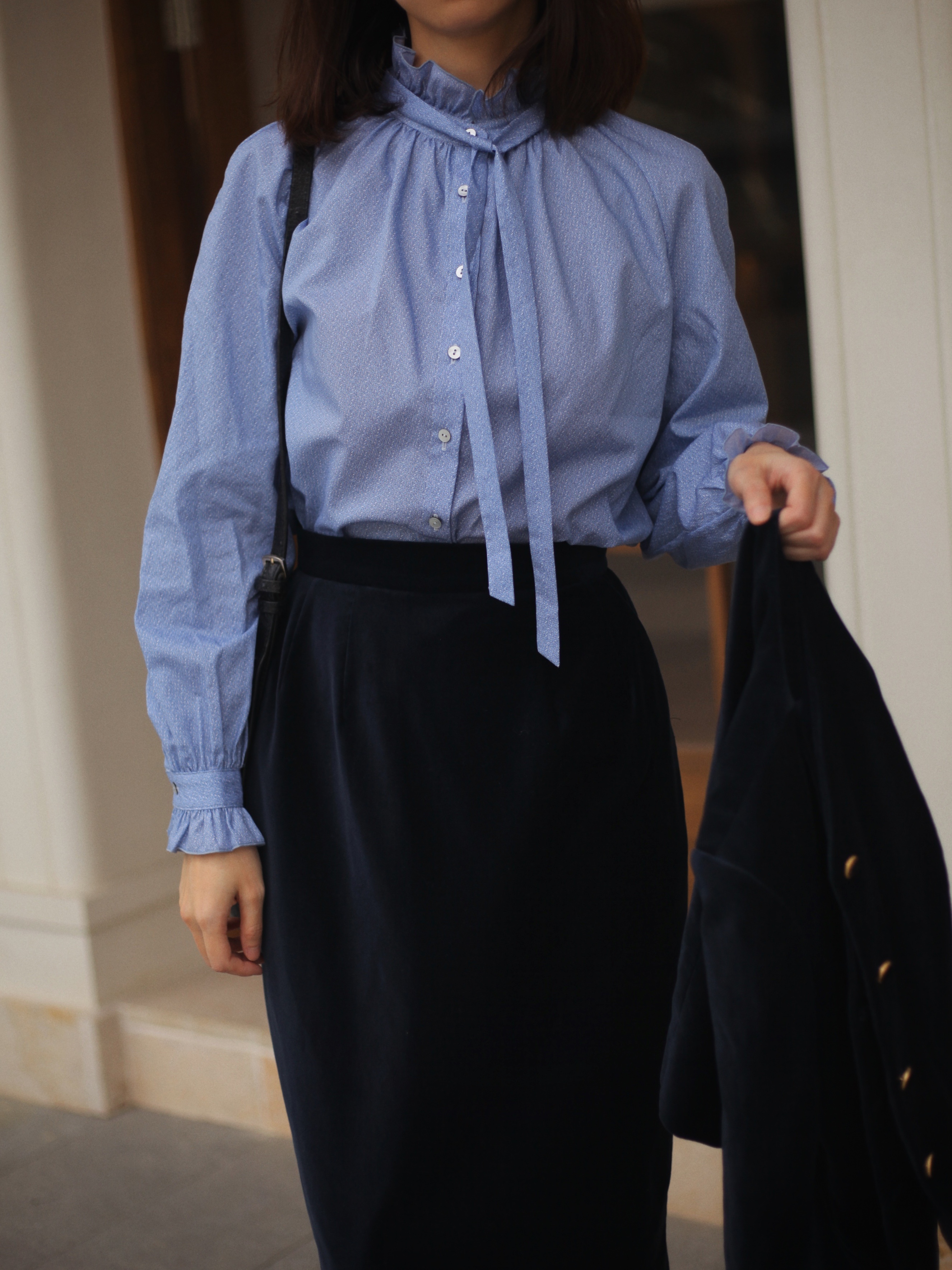 Jenny Cotton Blouse — Front