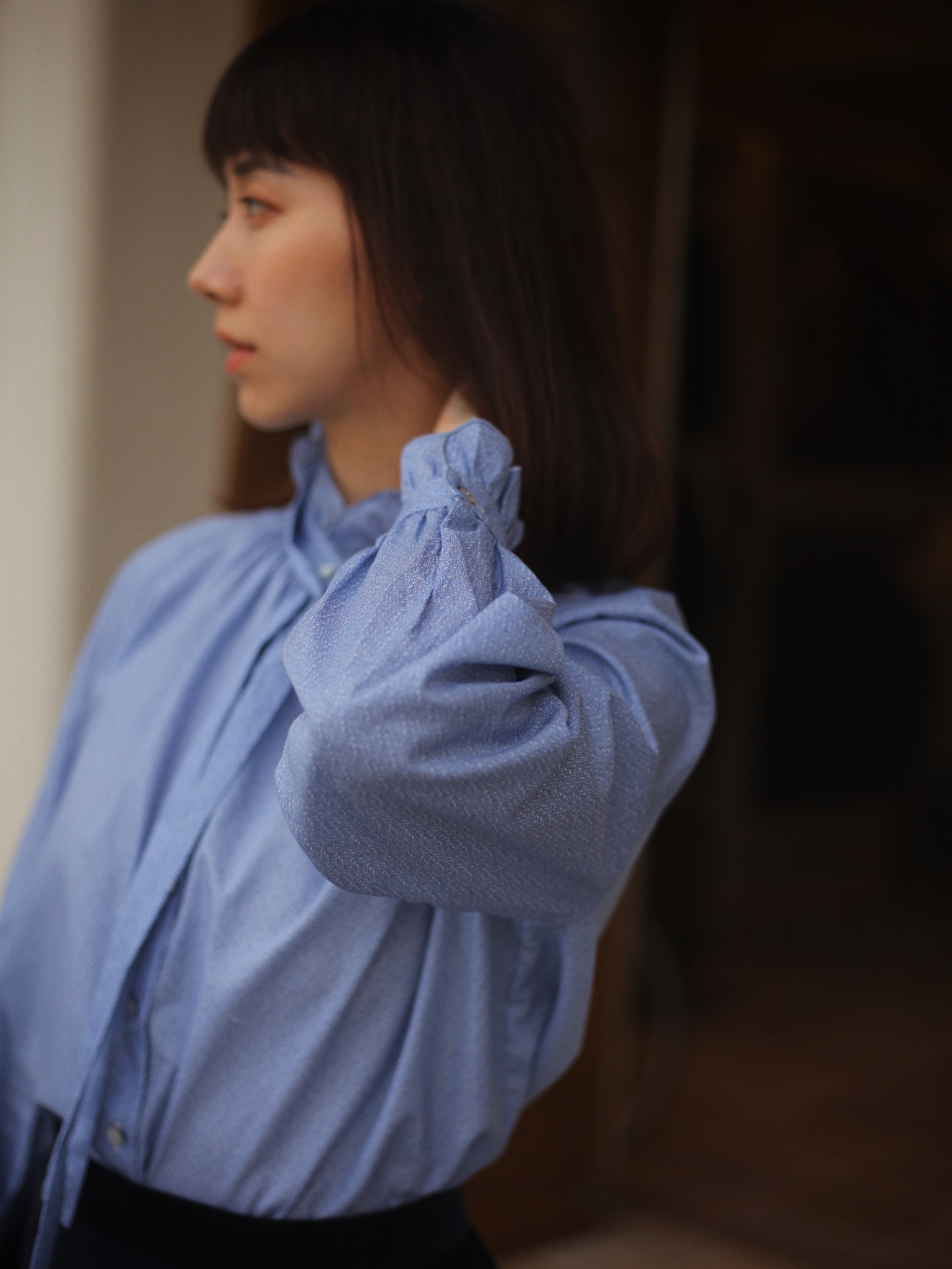 Jenny Cotton Blouse — Side