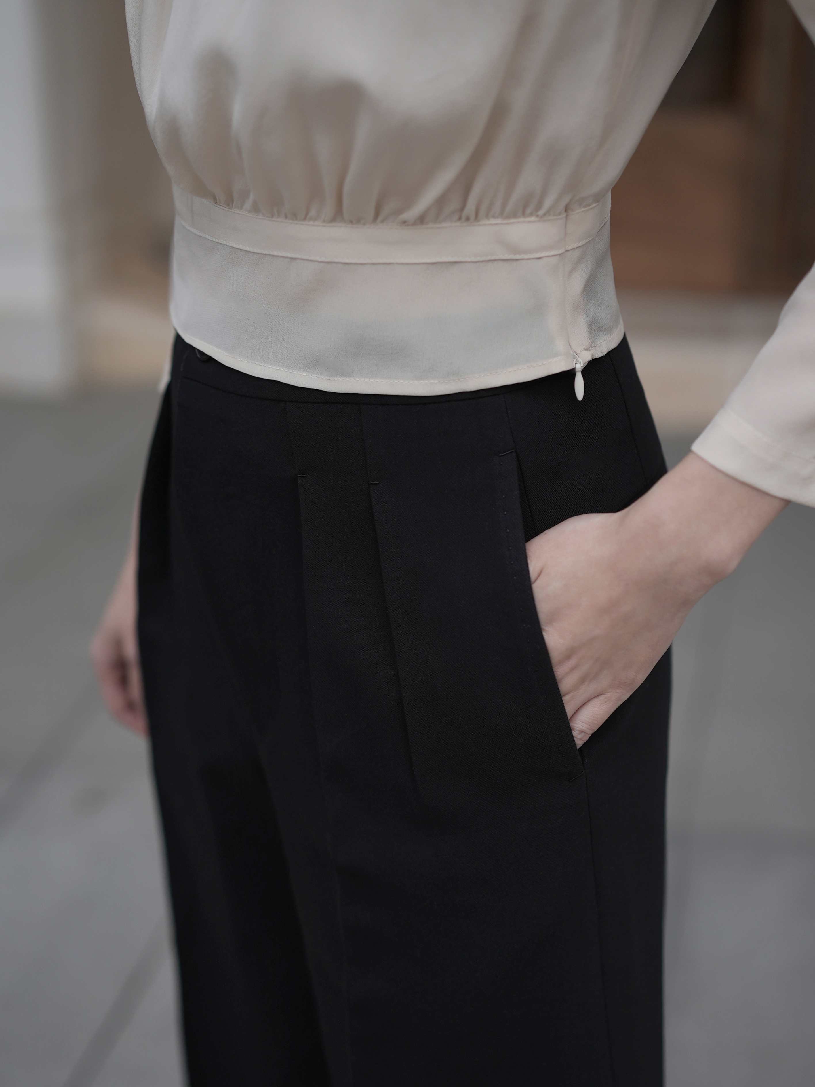 Monday Trousers — Straight Trouser, Front 4