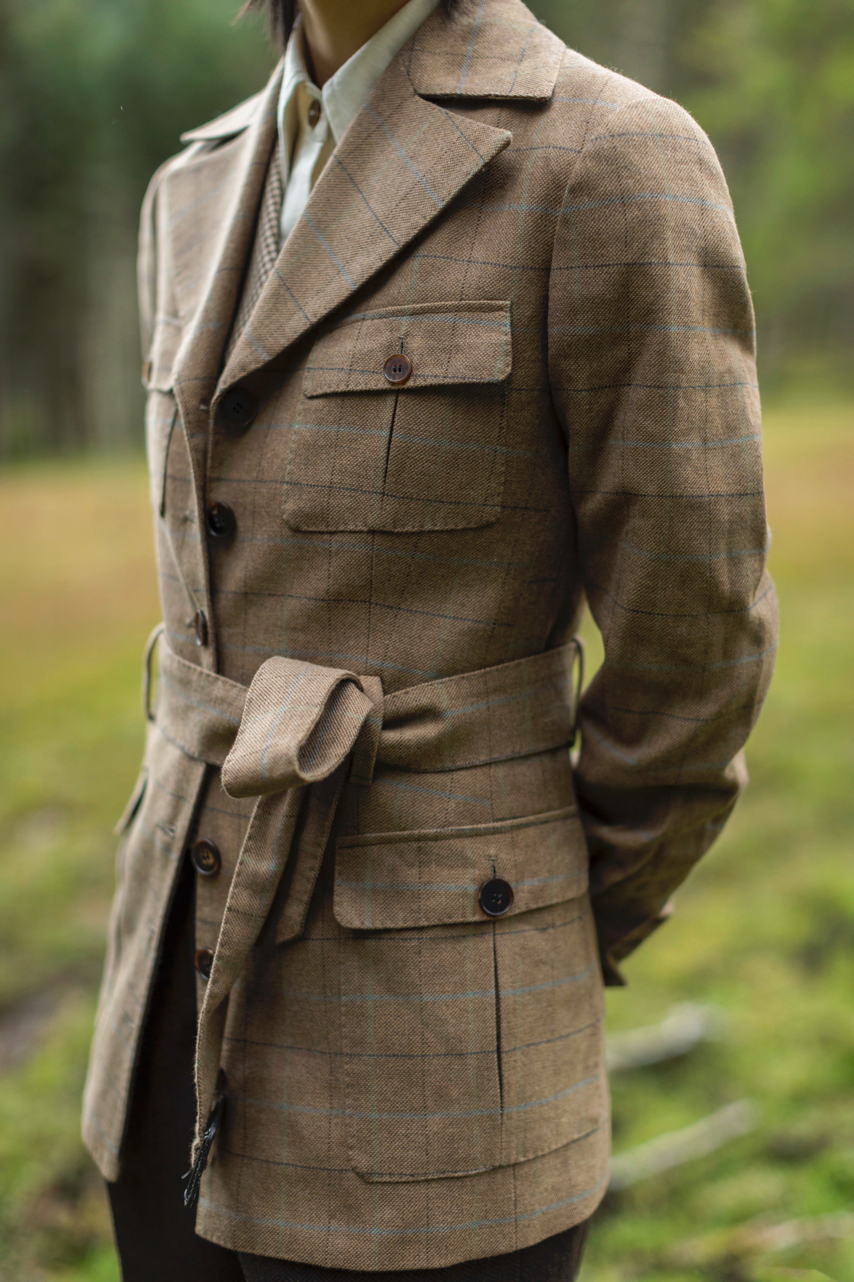 Motuo Safari Jacket — Side Front