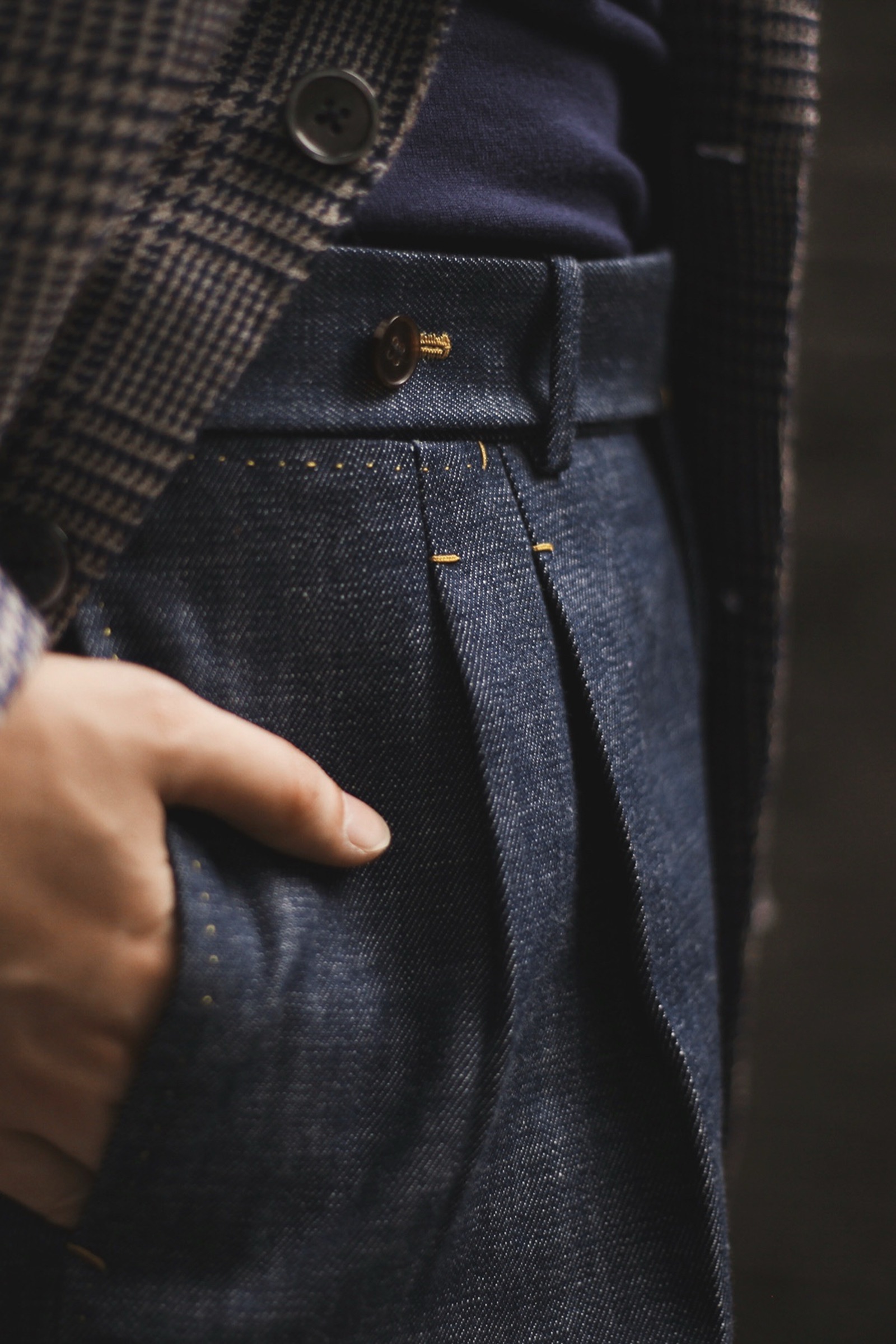 Okayama Denim Trousers — Waist