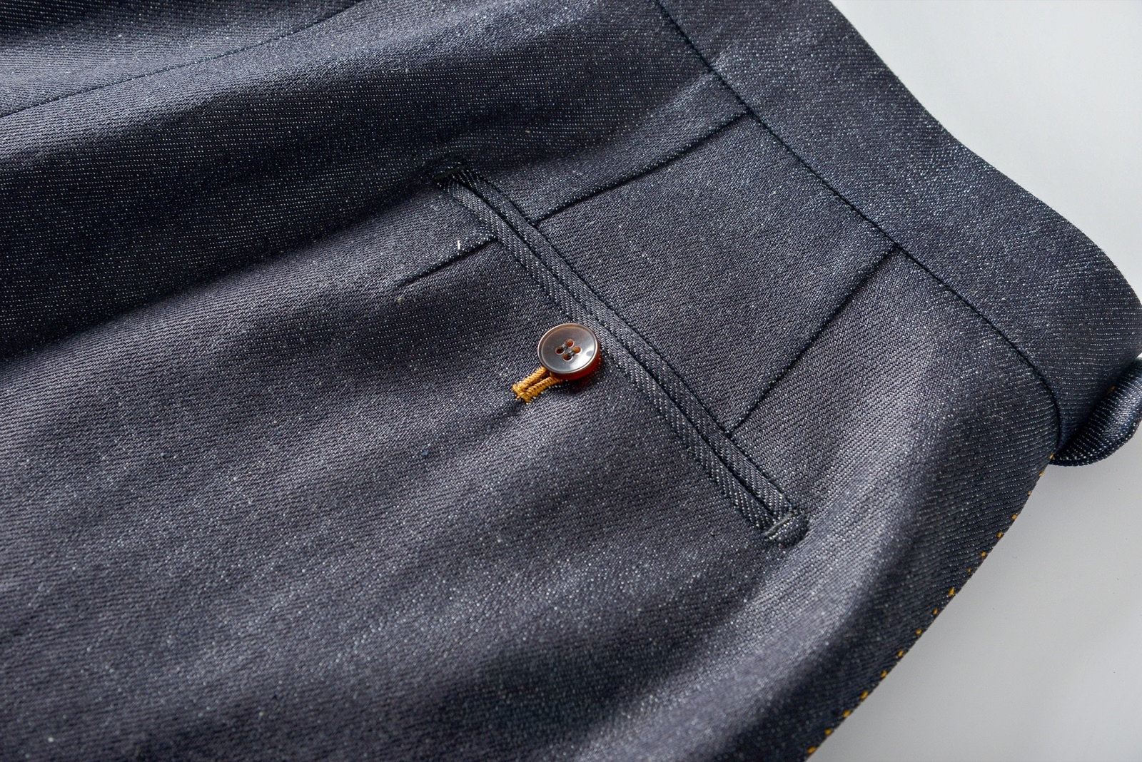 Okayama Denim Trousers — Back Pocket